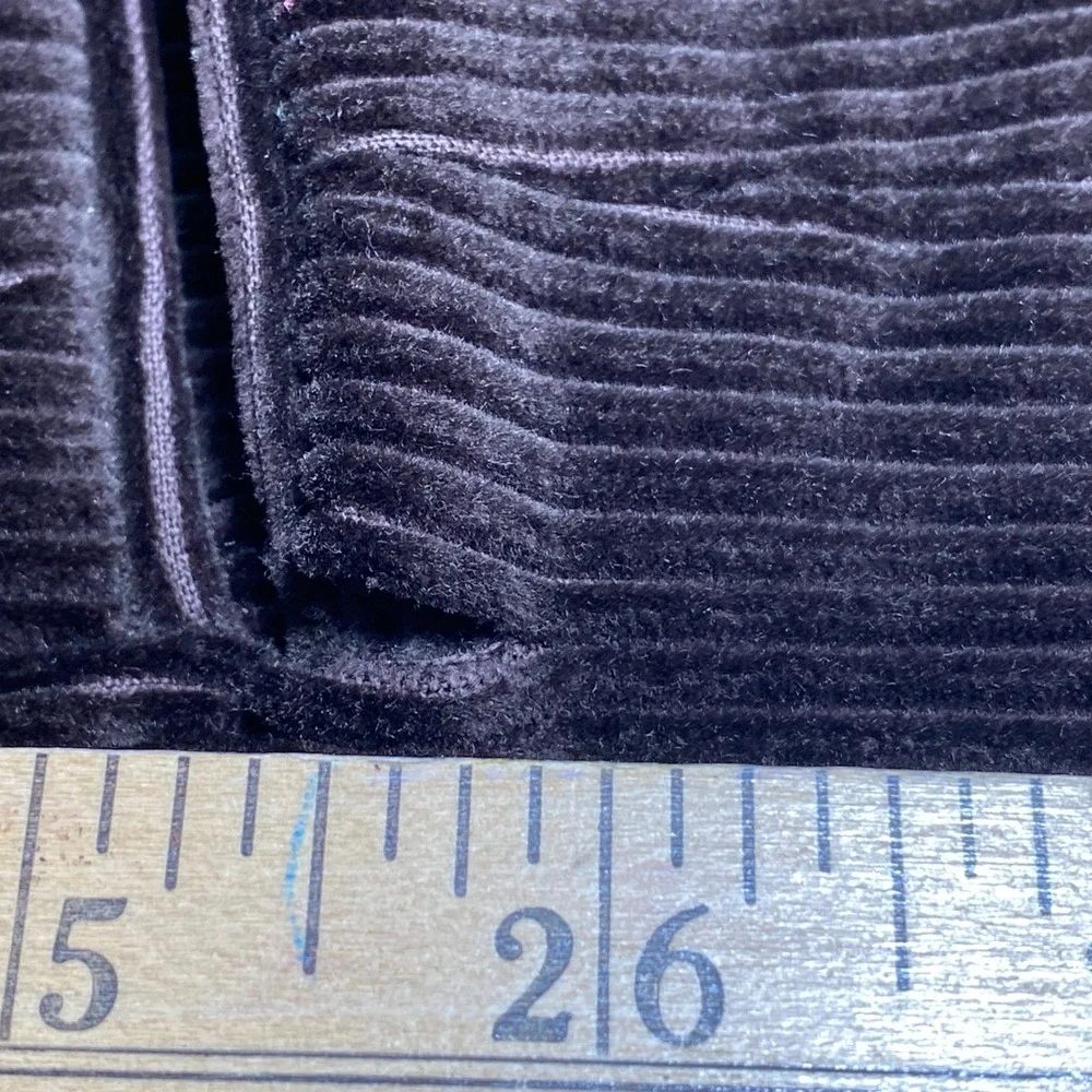 Covington Mens Dark Brown Cotton Corduroy Blazer Sport Coat 2-Button Jacket 44R